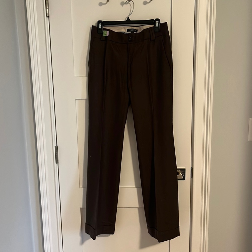 Banana Republic Martin Fit Brown Pants - Brown Size 4